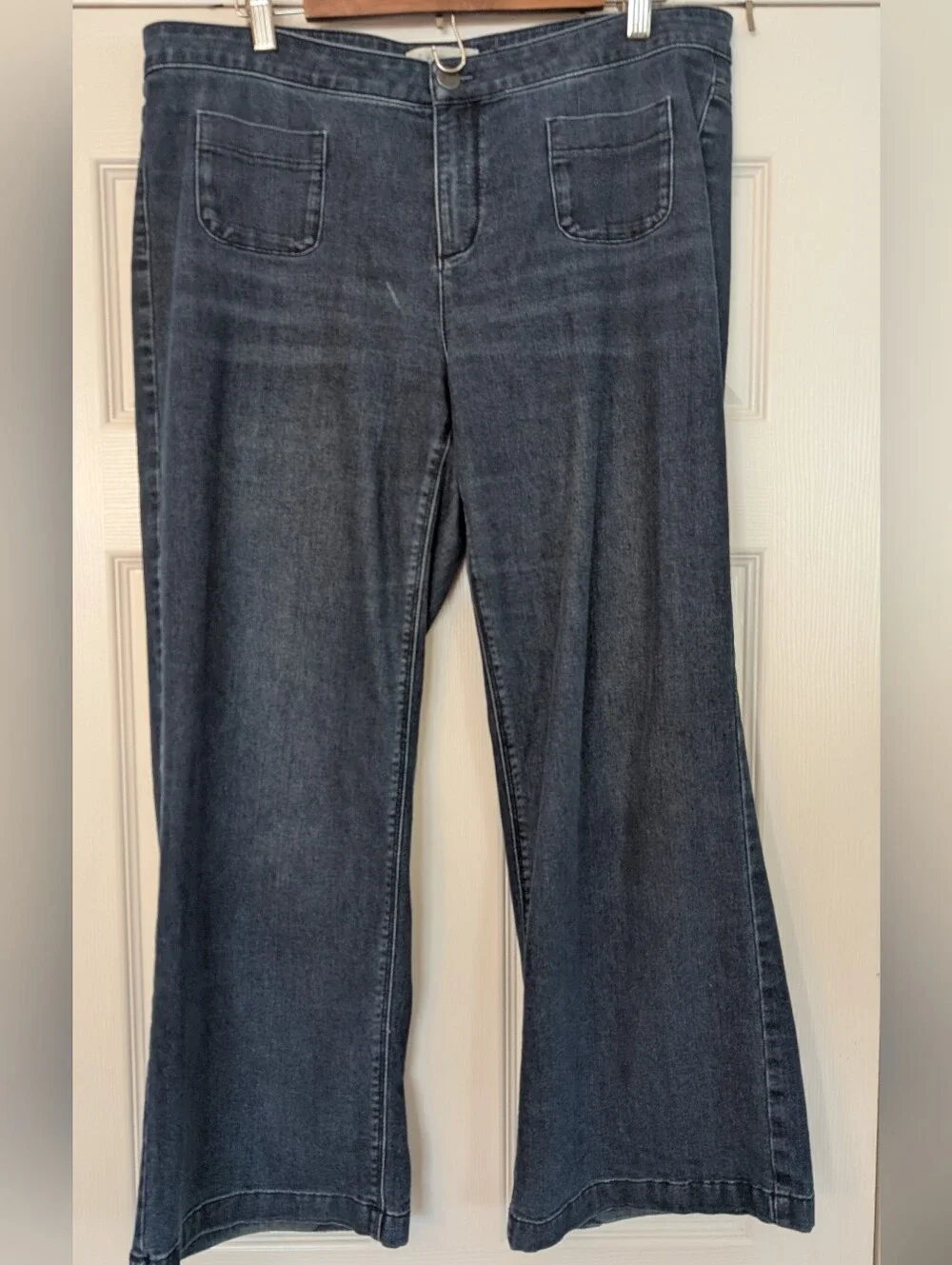 J. JILL Authentic Fit Full Leg Jeans Denim